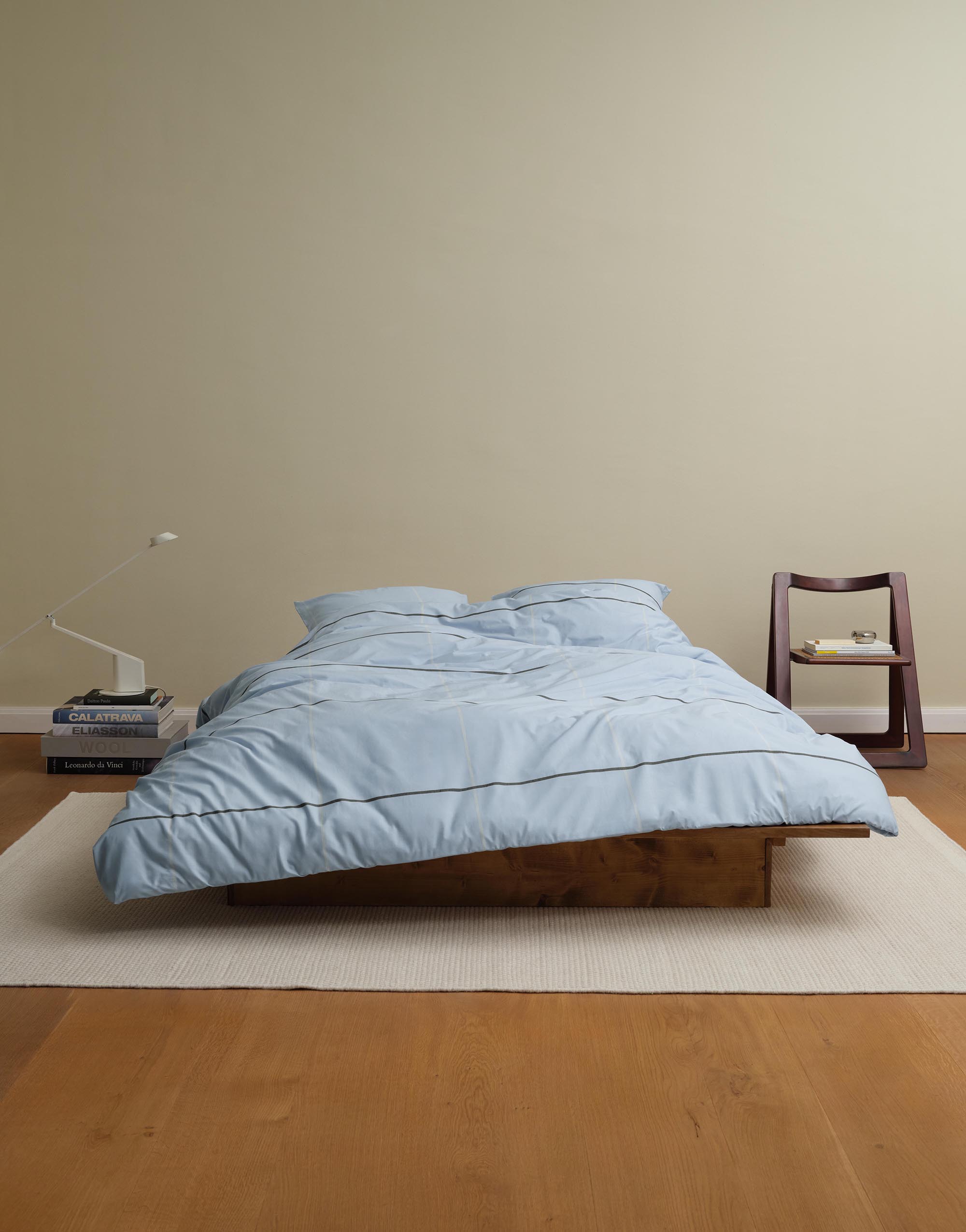 Fris en luxueus opgemaakt Deepsleep waterbed